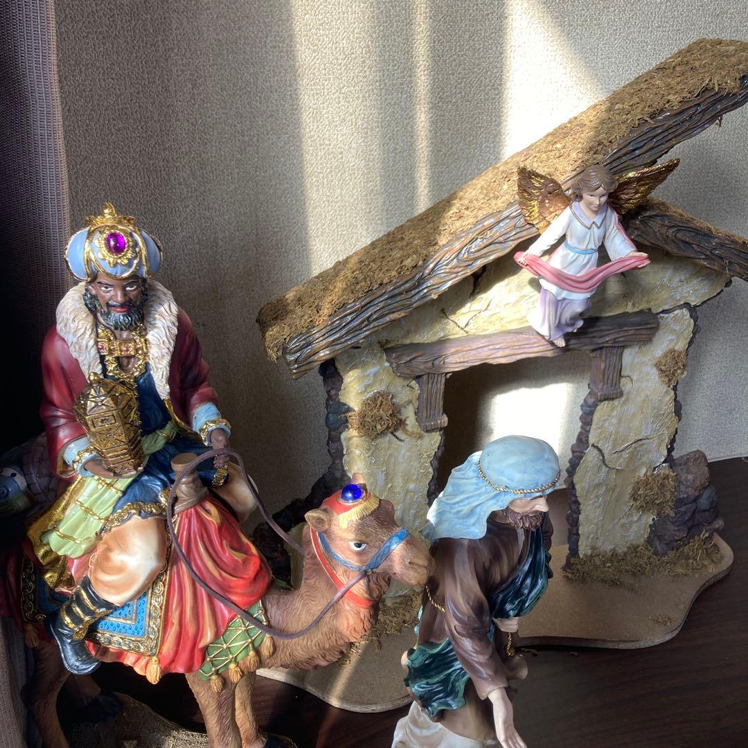 キリスト誕生　スノーマン　オブジェ　カークランド