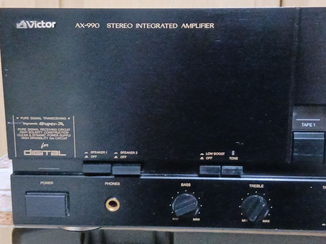 し－よ－つたわか Victor AX-990 ステレオアンプ