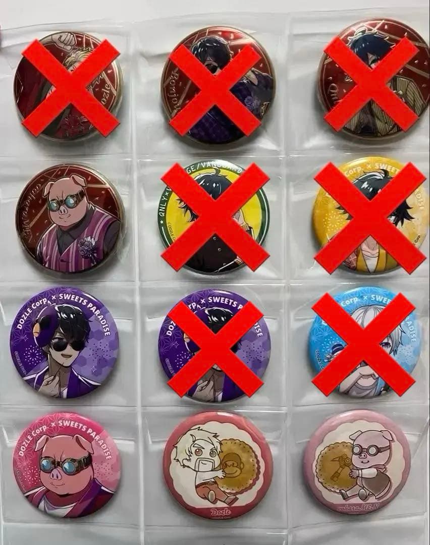 ドズル社 缶バッジ バラ売り可能⭕️