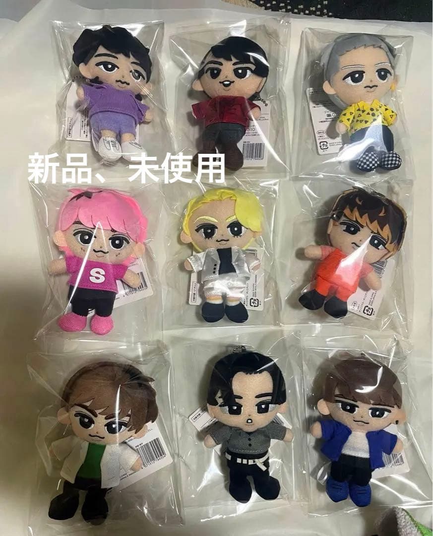 Man すのチル　チルぬい　ぬいぐるみ　マスコット9体