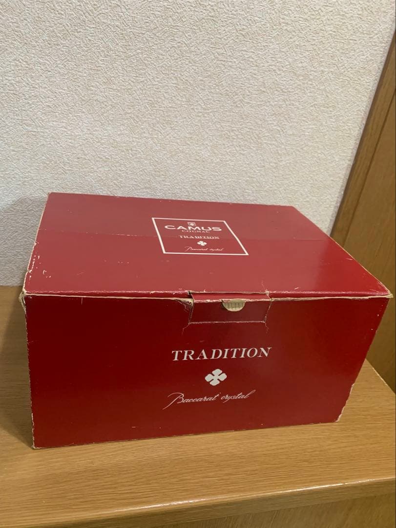 カミュ バカラトラディション　デキャンタセット　空ボトル・箱付き