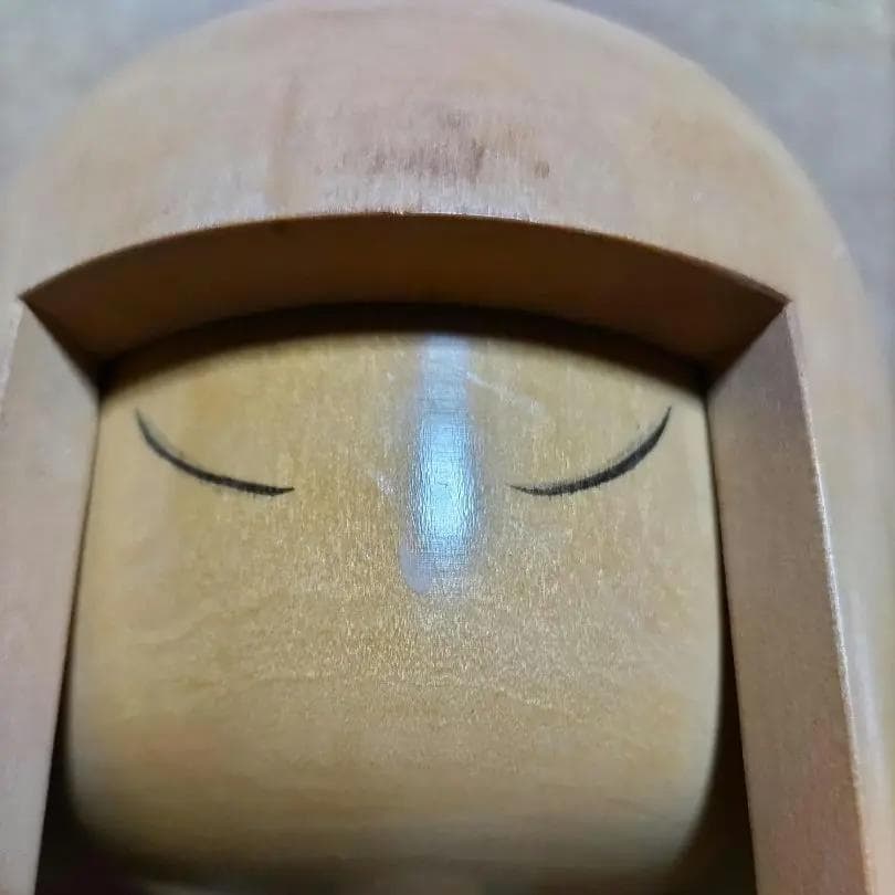 田中治正作 創作こけし　2体　童女　内閣総理大臣賞受賞　郷土玩具