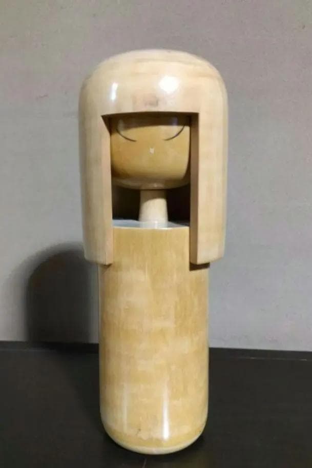 田中治正作 創作こけし　2体　童女　内閣総理大臣賞受賞　郷土玩具