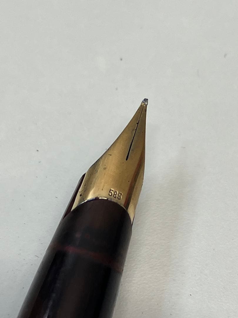 モンブラン 万年筆 585 320 【A96】