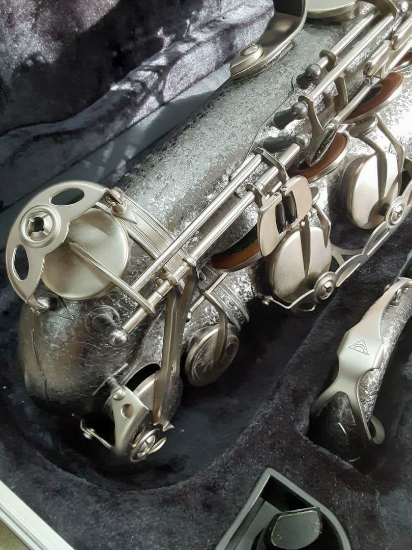 テナーサックスantiguaパワーベルBC4248中古鳴り良い