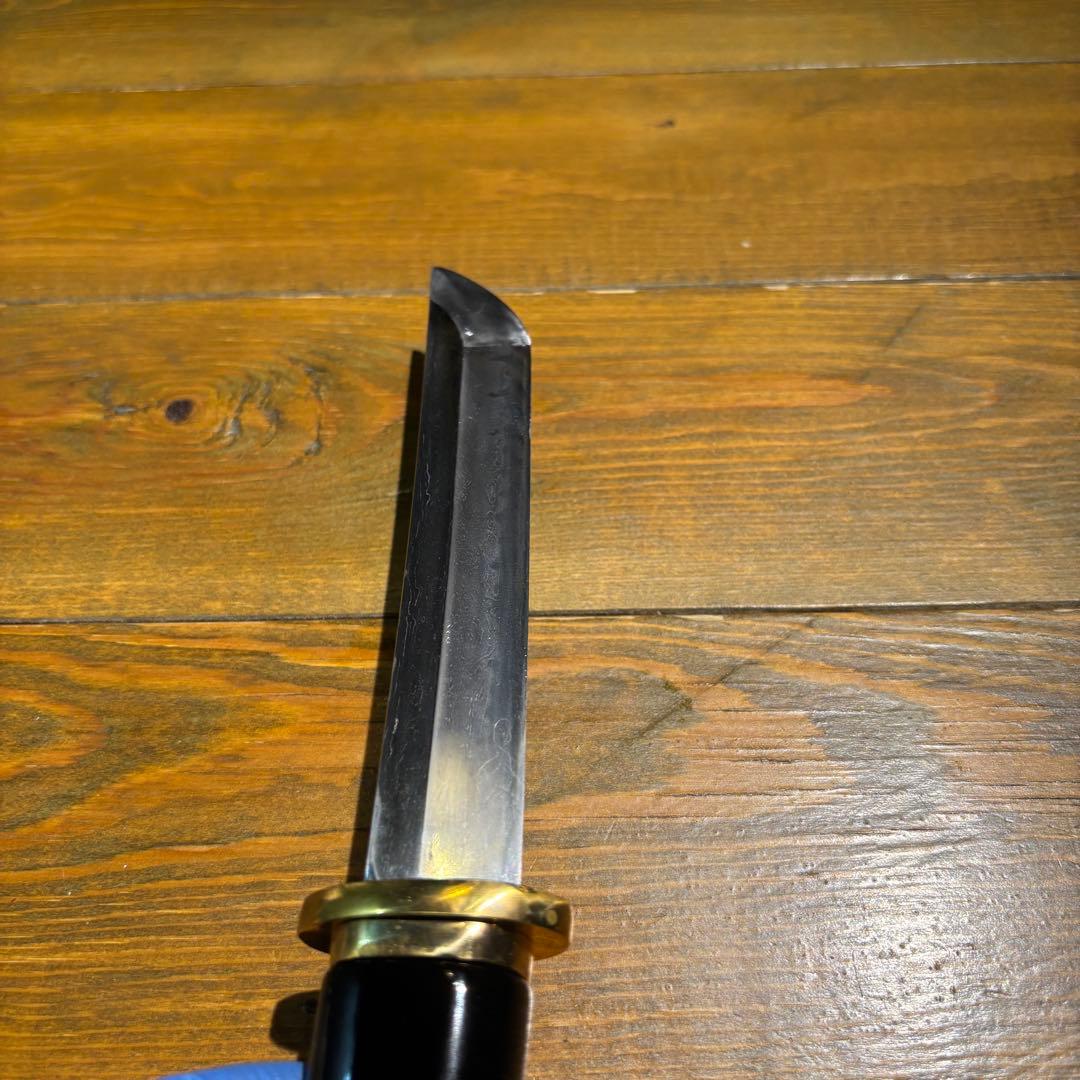 日本刀残欠クラフトナイフNo.88 国吉 黒鞘