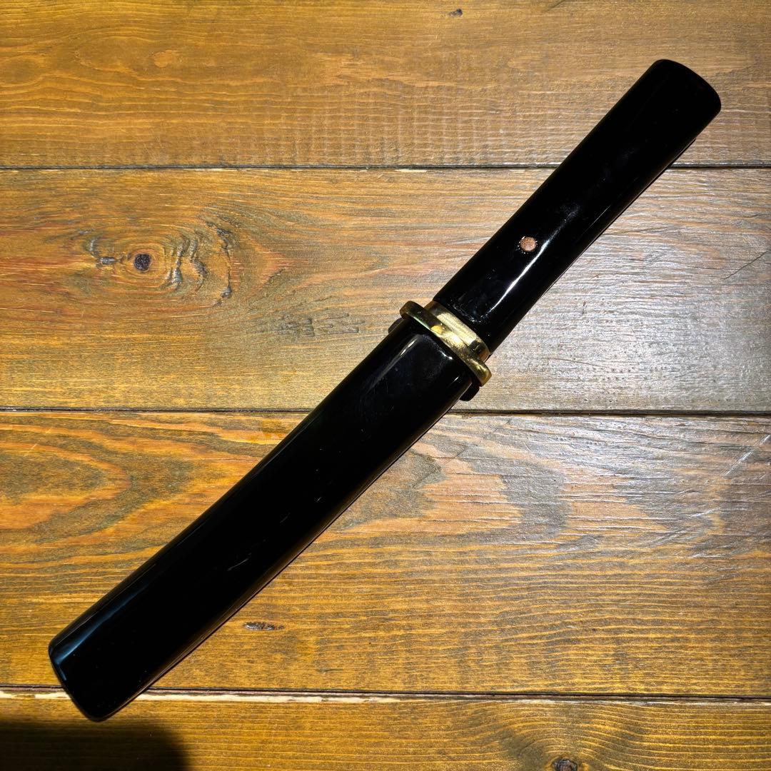 日本刀残欠クラフトナイフNo.88 国吉 黒鞘