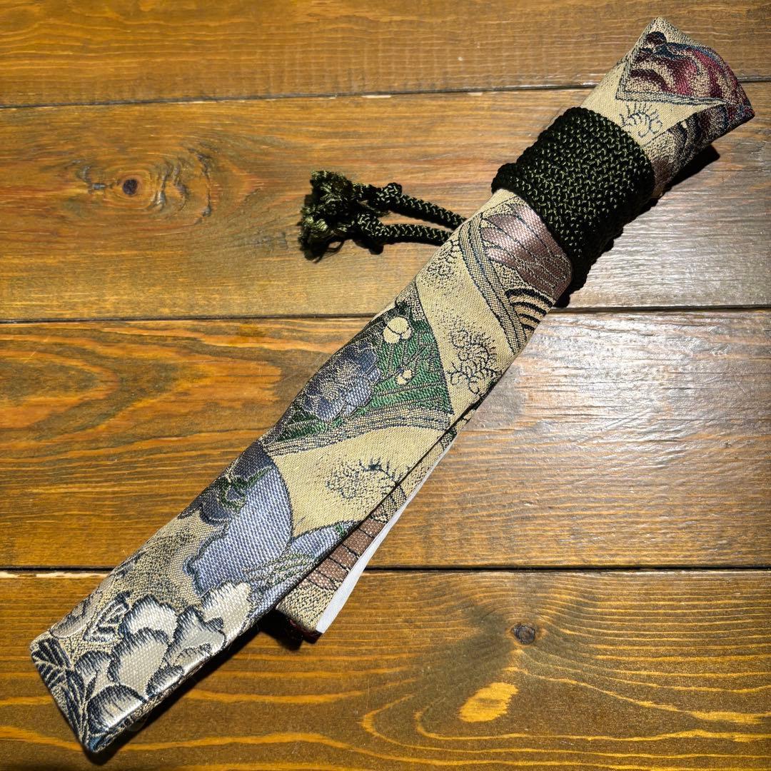 日本刀残欠クラフトナイフNo.88 国吉 黒鞘