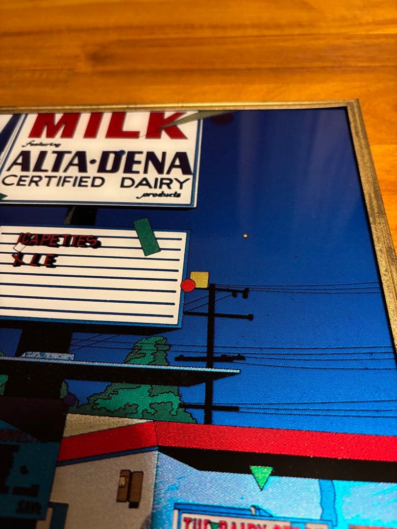 鈴木英人　「アメリカンポートレート」パブミラー　 希少　当時物