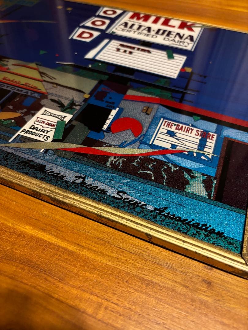 鈴木英人　「アメリカンポートレート」パブミラー　 希少　当時物