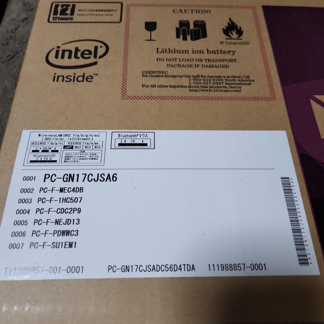 NEC LAVIE ノートパソコン PC-GN17CJSA6 新品未使用未開封品