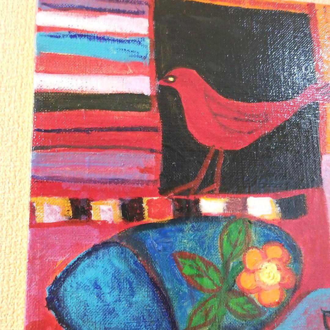 油絵　専用　にぎやかなテーブル