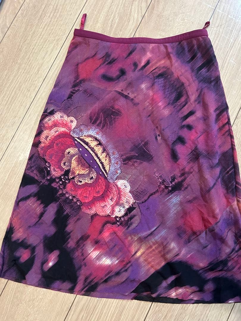 VIVIENNE TAM 花柄スカート サイズ1