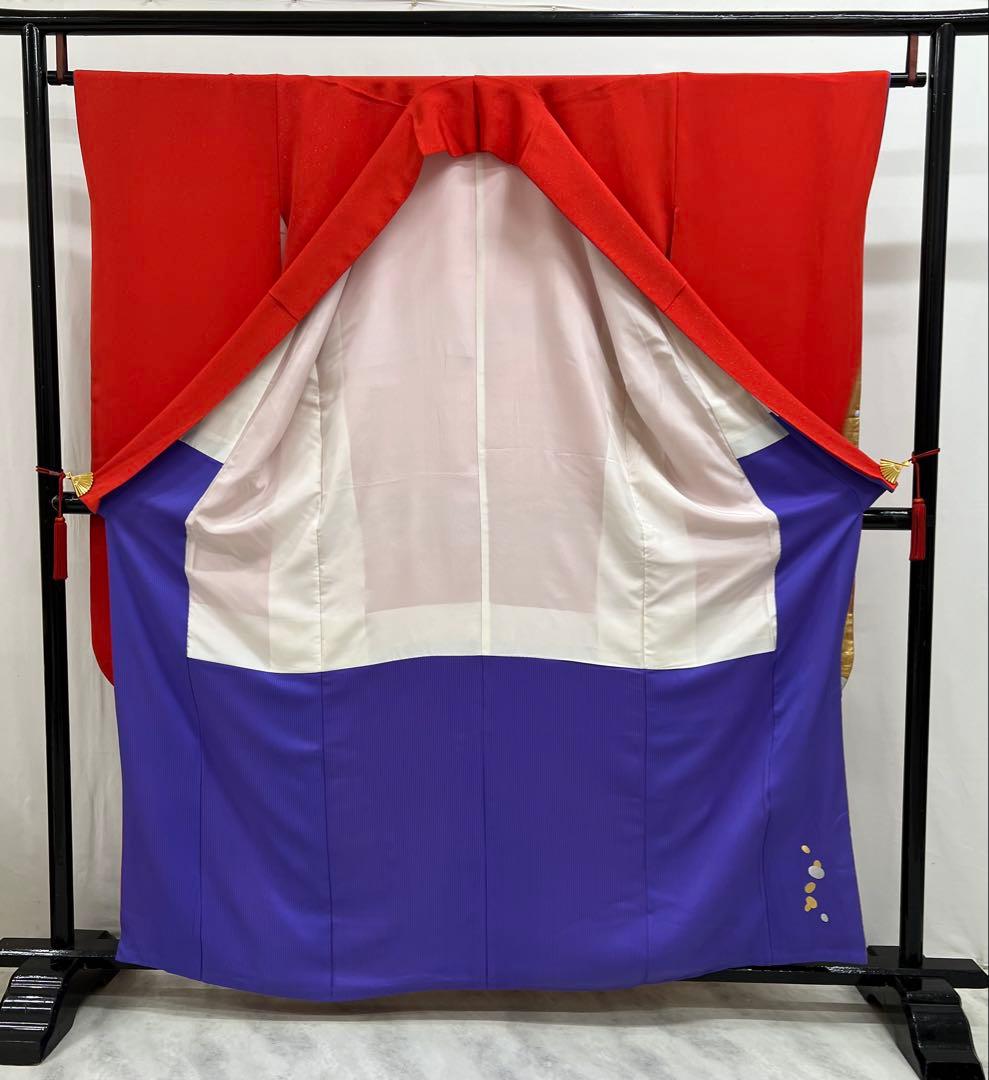 堀省平　振り袖　フルセット　長襦袢　成人式　金彩加工　銀通し　落款入り　657