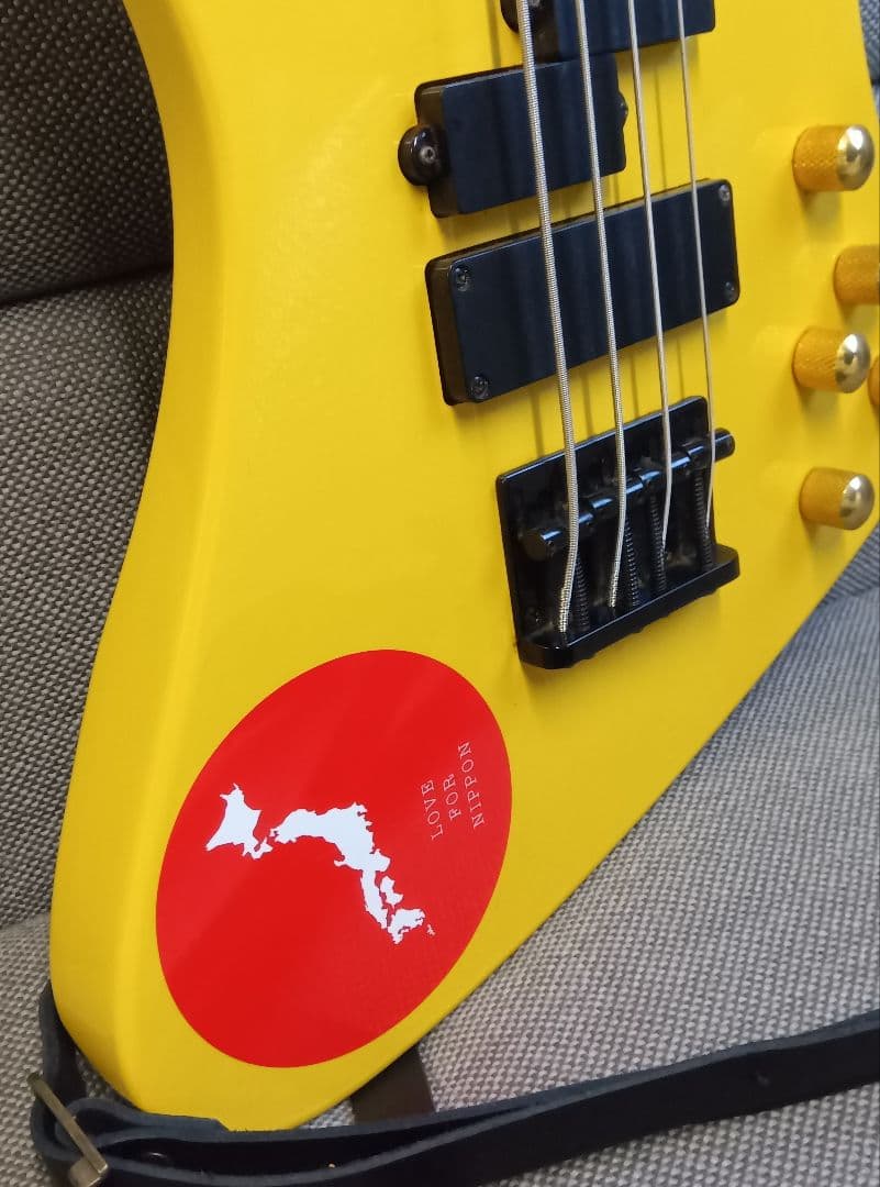 4*k様 Grass Roots イエロー エレキベース ジャンク ジャンク品