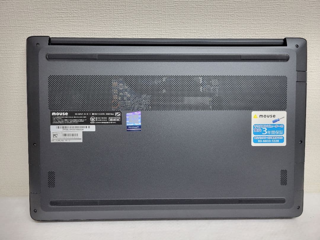 マウス Win11 Corei7 メモリ8GB/SSD512GB office