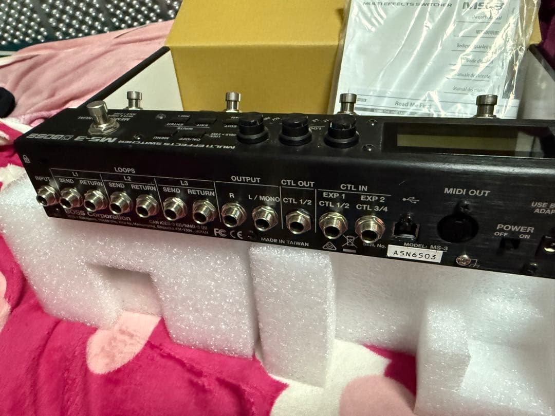 MS-3 MULTI EFFECTS SWITLHER 美品中古