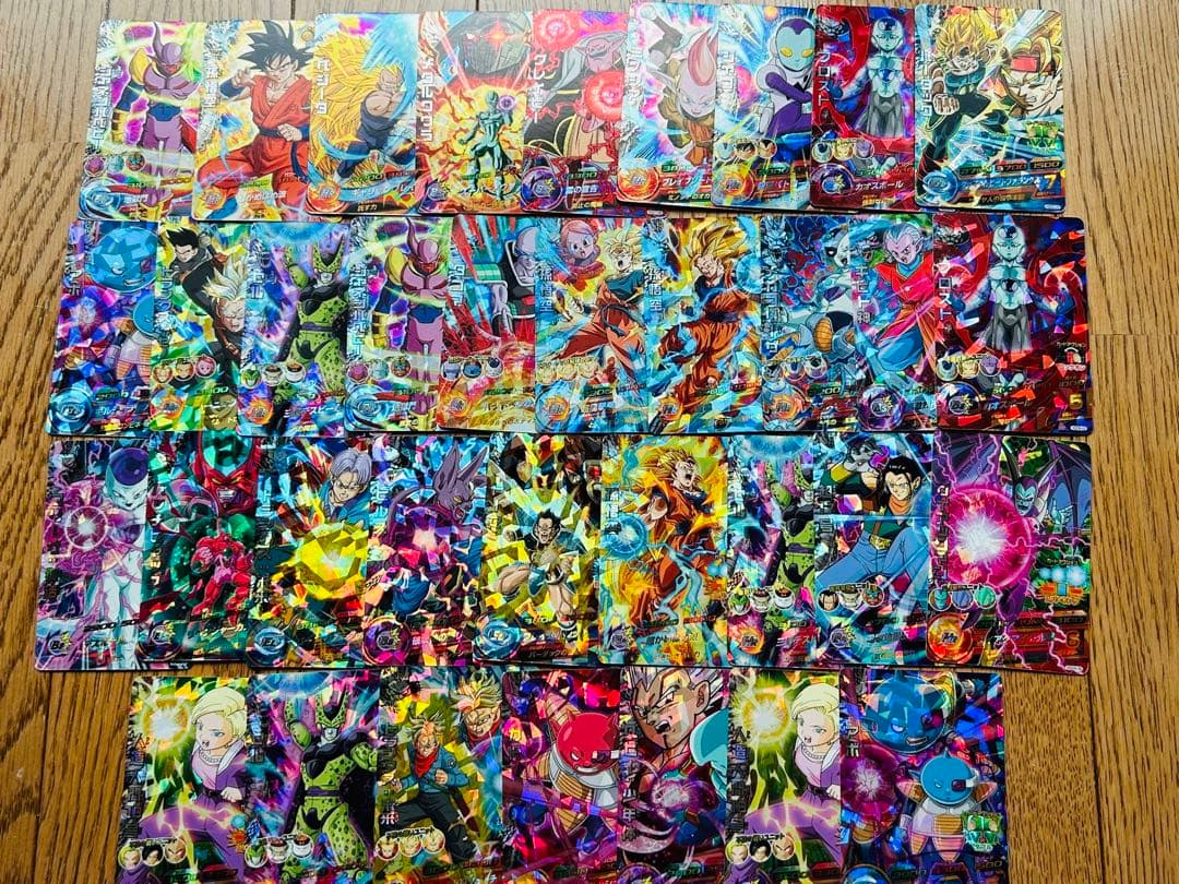 スーパードラゴンボールヒーローズ　旧弾　SR 星3 まとめ