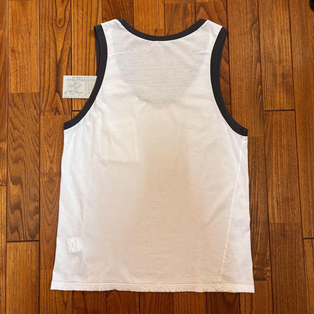 Dior HOMME トリムタンクトップ エディ期 リンガー ノースリーブ