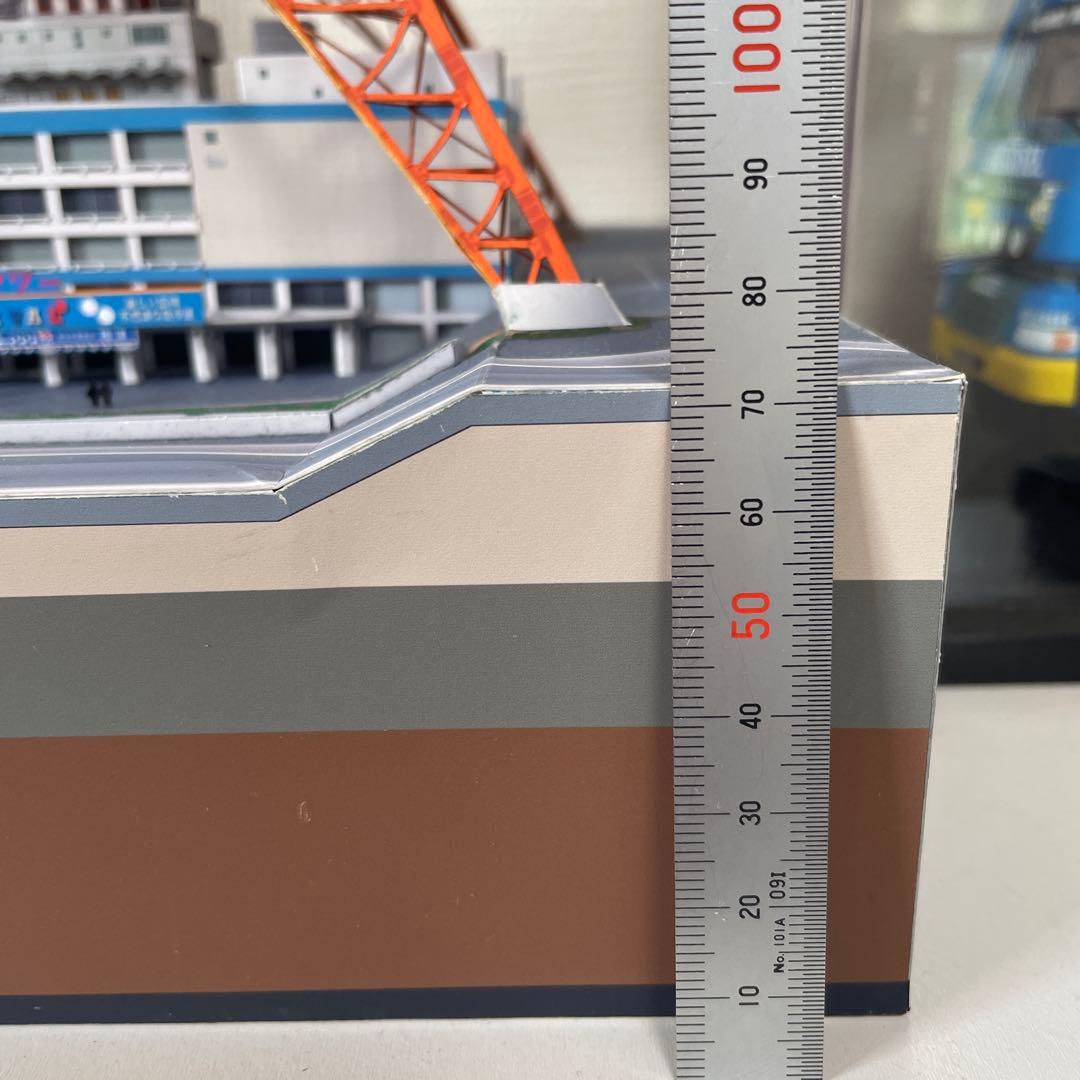 東京タワーペーパークラフト完成品1/500スケール