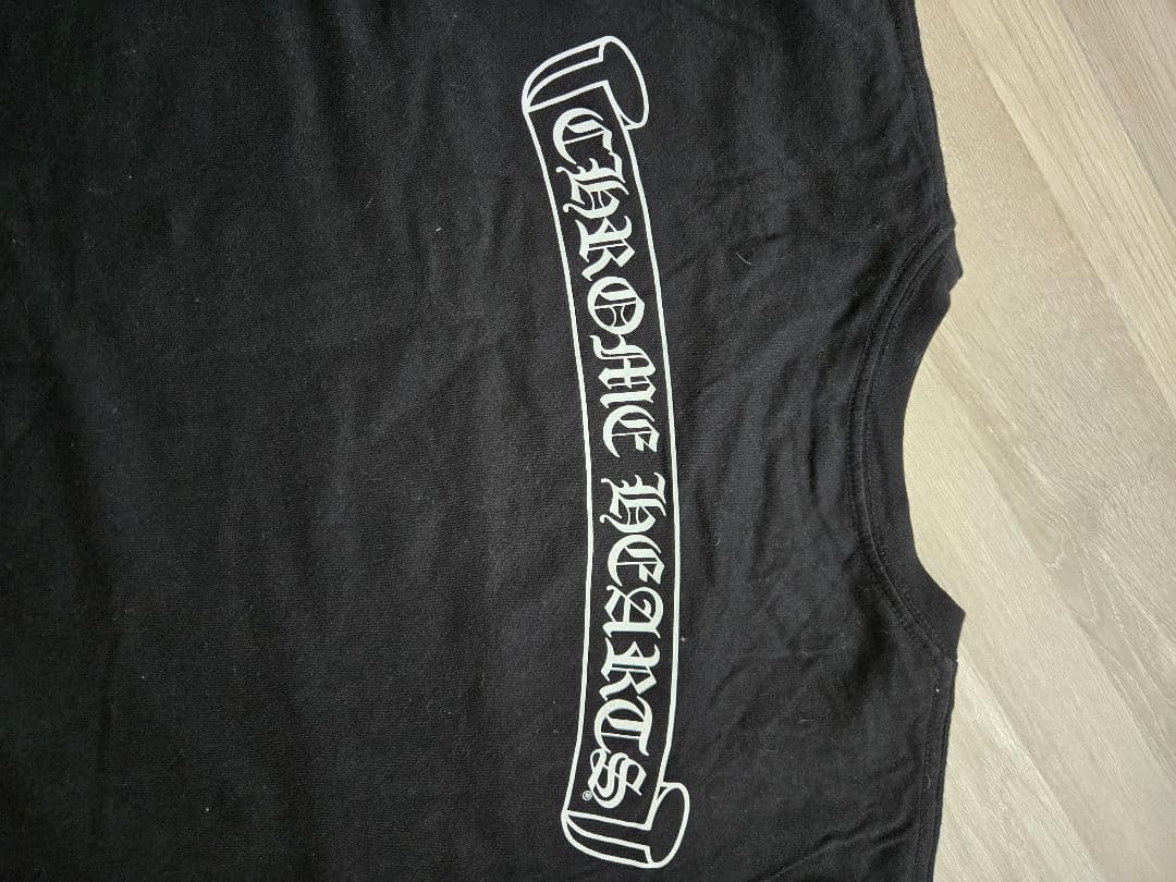 クロムハーツ Tシャツ 黒 CHROME HEARTS ポケット付