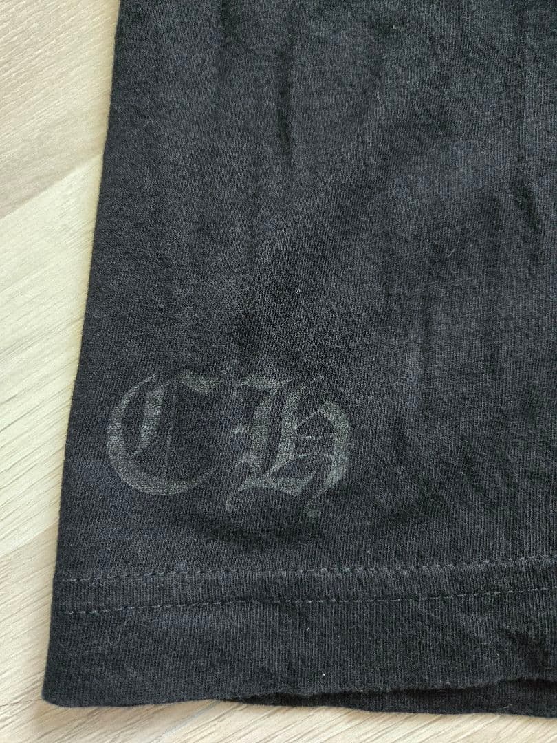クロムハーツ Tシャツ 黒 CHROME HEARTS ポケット付