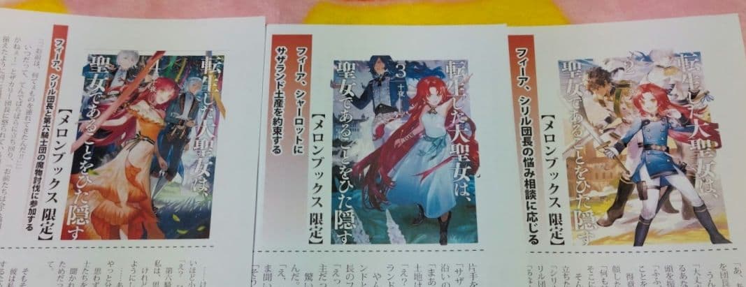 転生した大聖女は、聖女であることをひた隠す　特典　イラカ　ペーパー　十夜