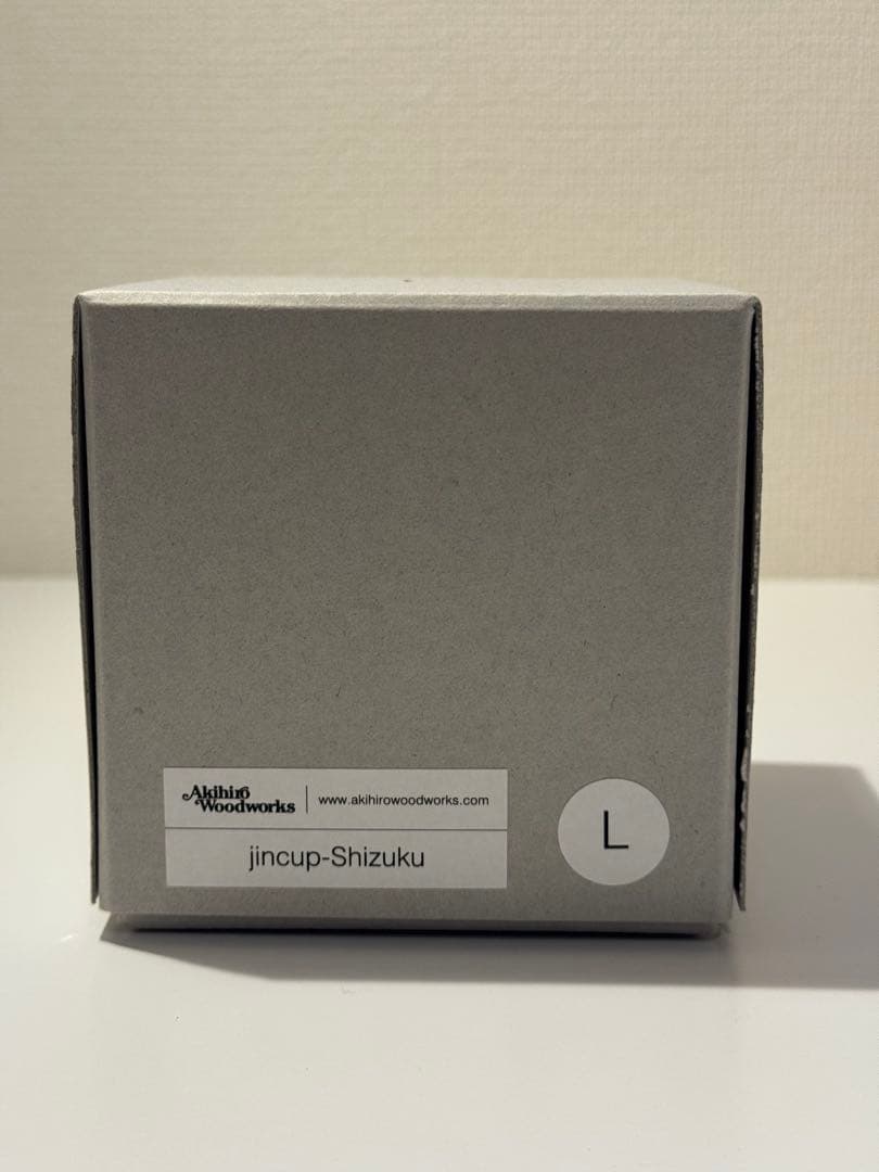 Akihiro WoodWorks jincap ジンカップ shizuku L