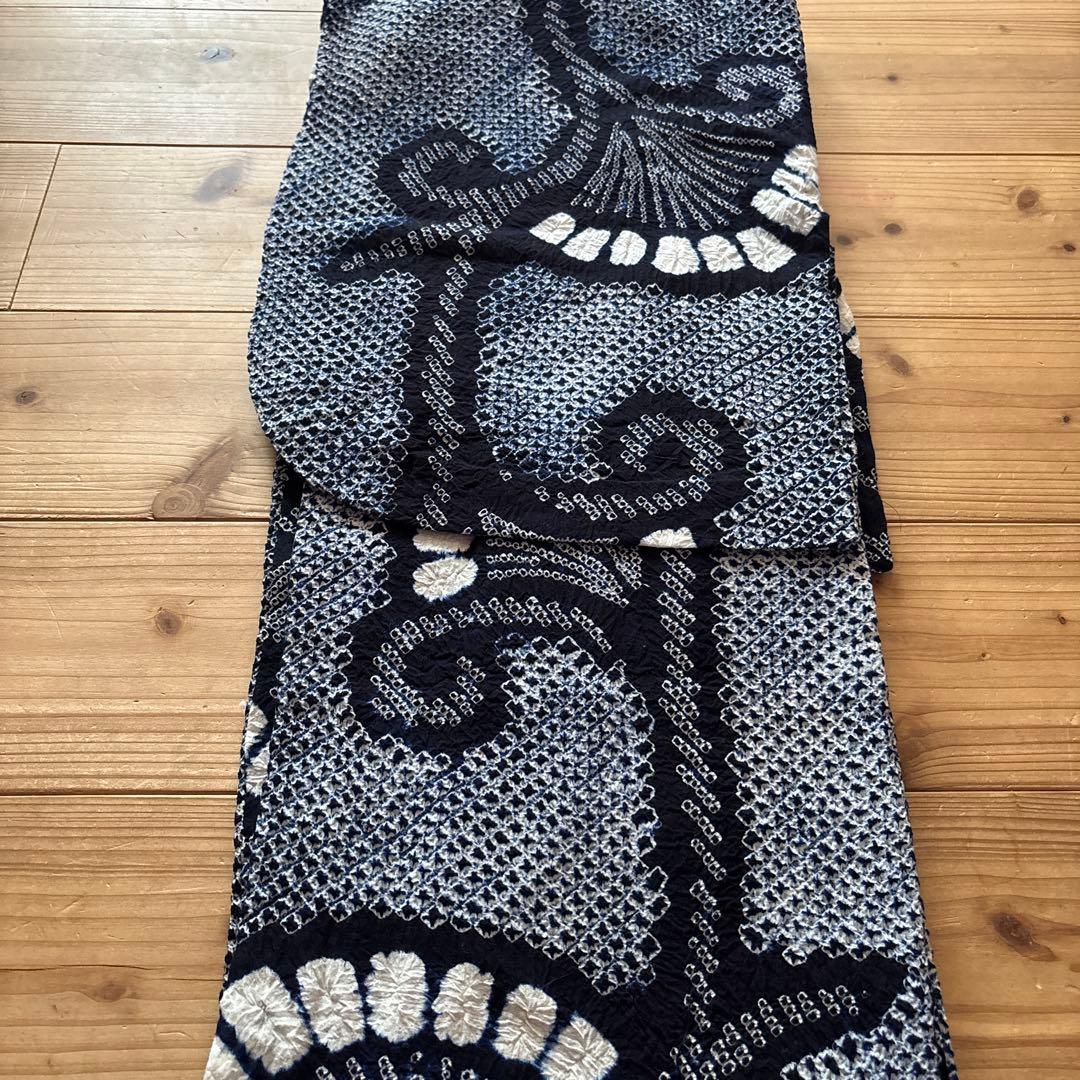 浴衣 3点 有松絞り浴衣 リメイク 昭和レトロ まとめ売り 古布