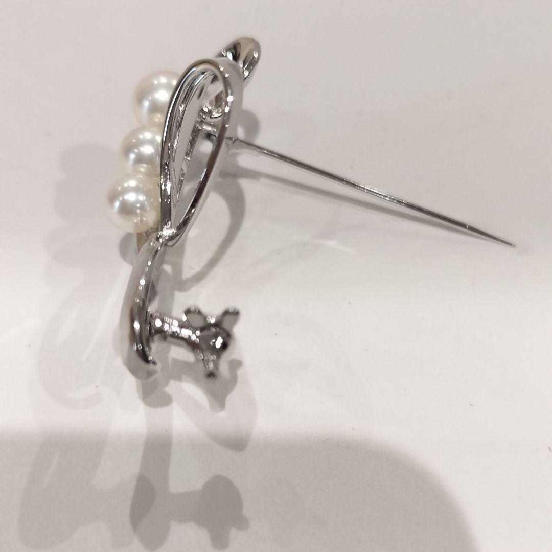 【MIKIMOTO 】真珠 ブローチ