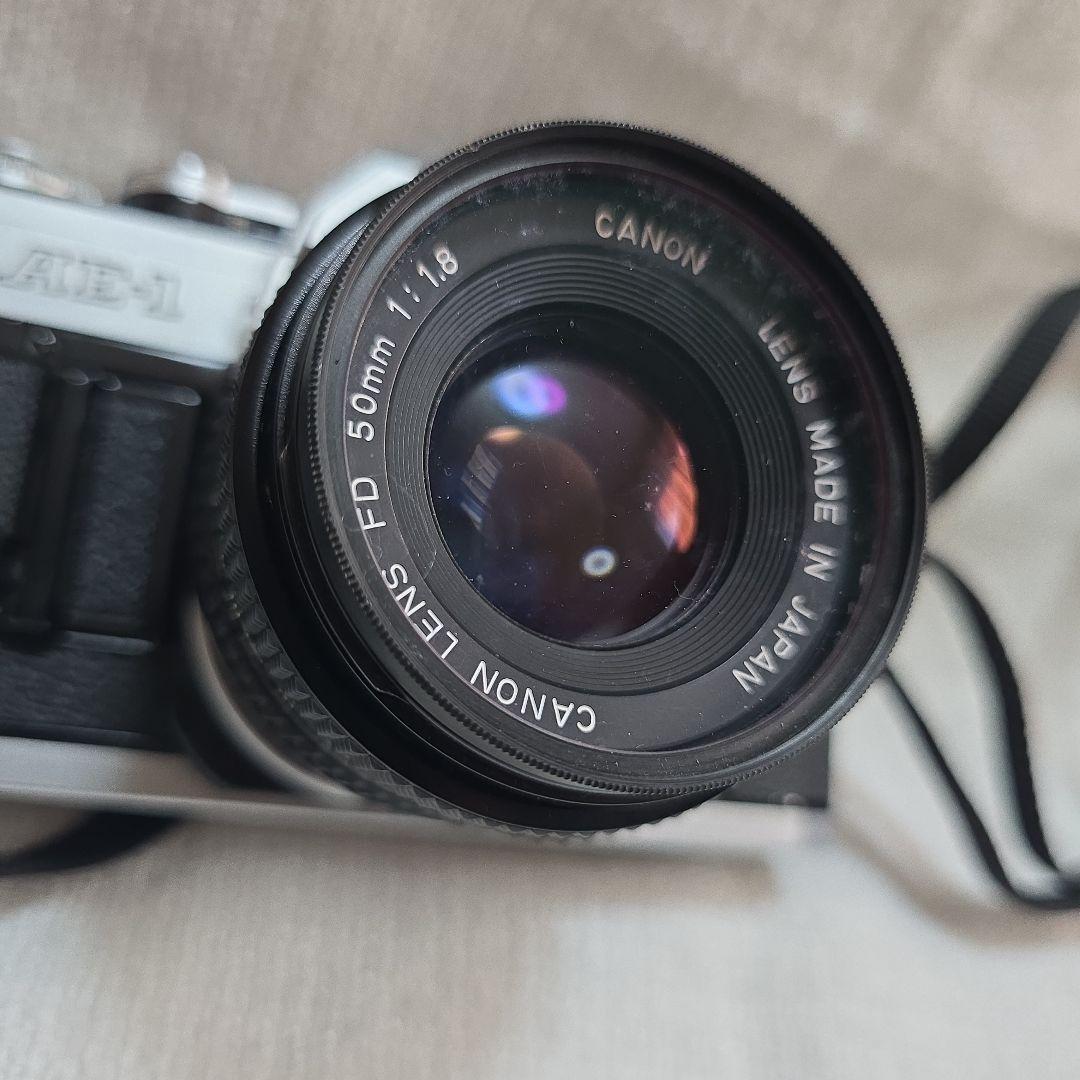 完動品★Canon AE-1 FD 50mm f/1.8 + 望遠ズーム