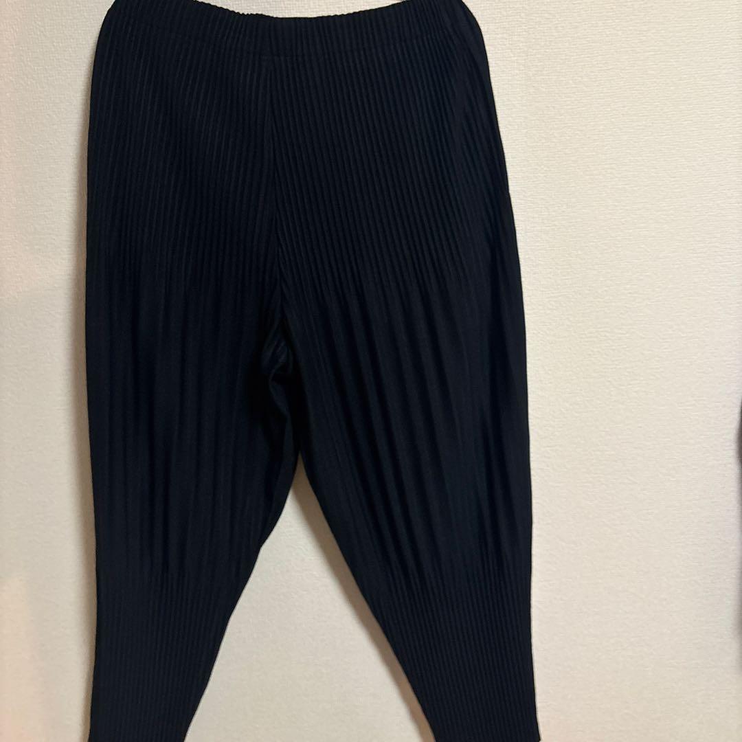 美品 HOMME PLISSE ISSEY MIYAKE 消しプリーツパンツ3