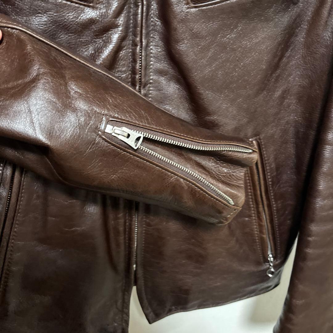 超美品schott&ABathingApeコラボLサイズ