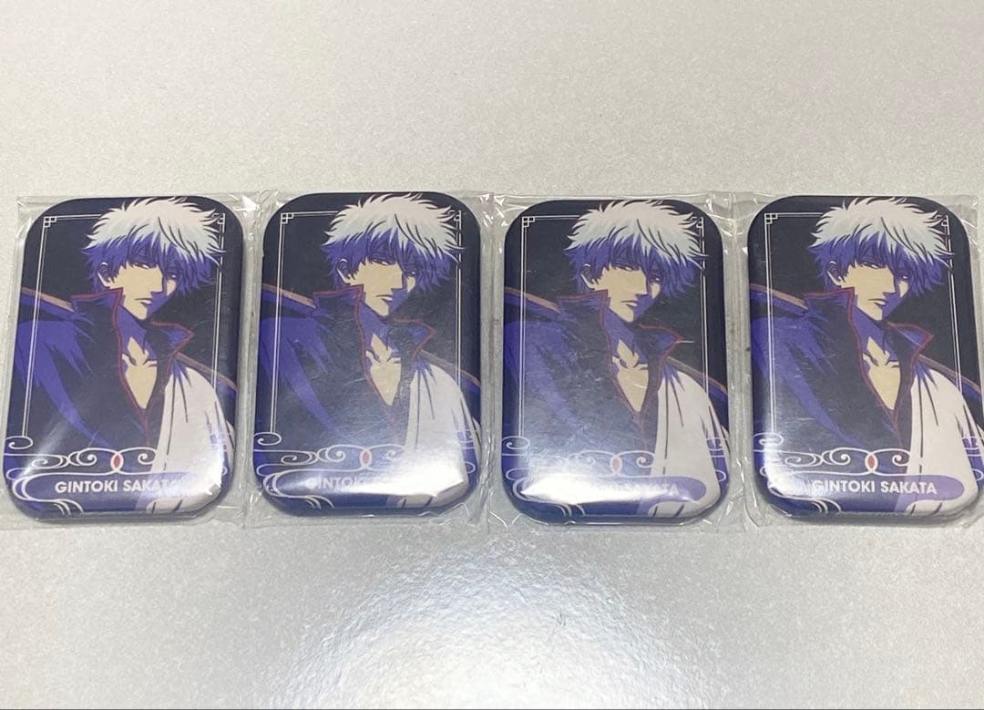 銀魂 まるかく缶バッジ 銀時