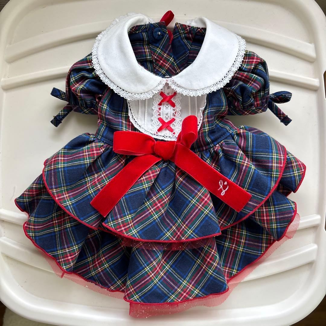 【最終価格】リュクスバーディLuxe birdieプレイドワンピース