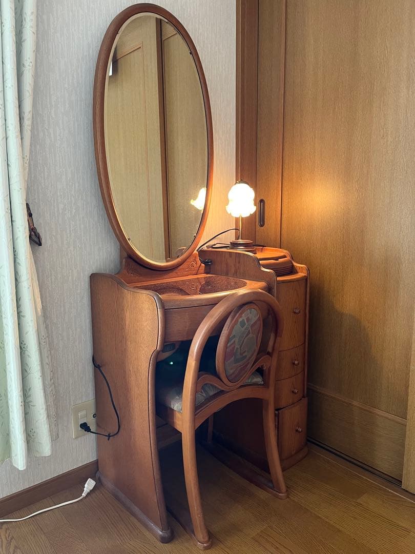 府中家具　ドレッサー 電気なし