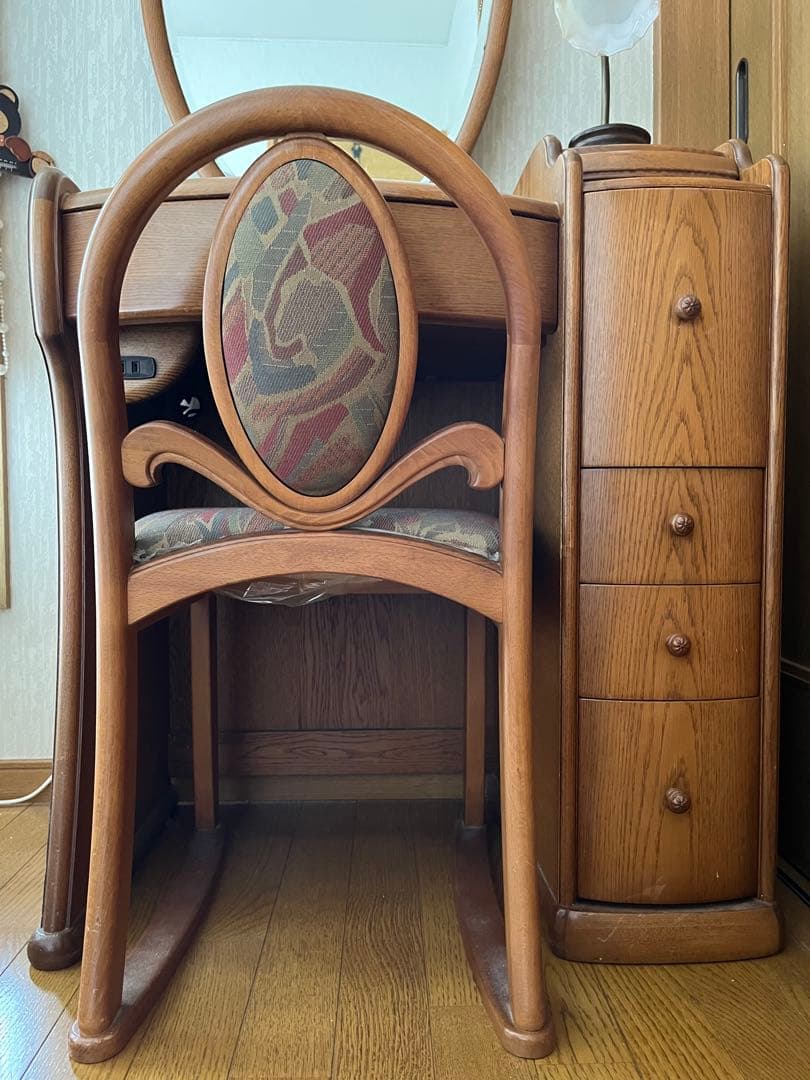 府中家具　ドレッサー 電気なし