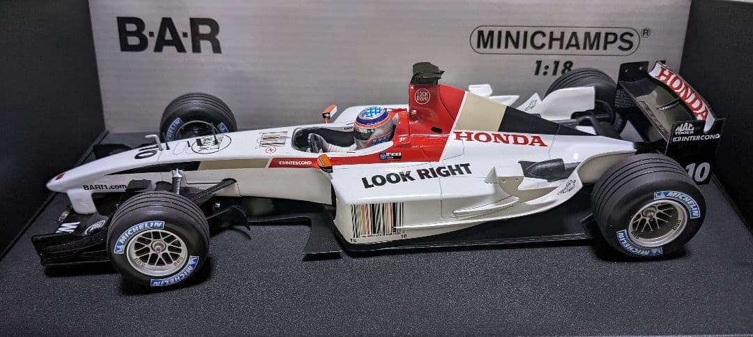 ミニチャンプス B・A・R HONDA SHOWCAR 2004 Ｔ.SATO