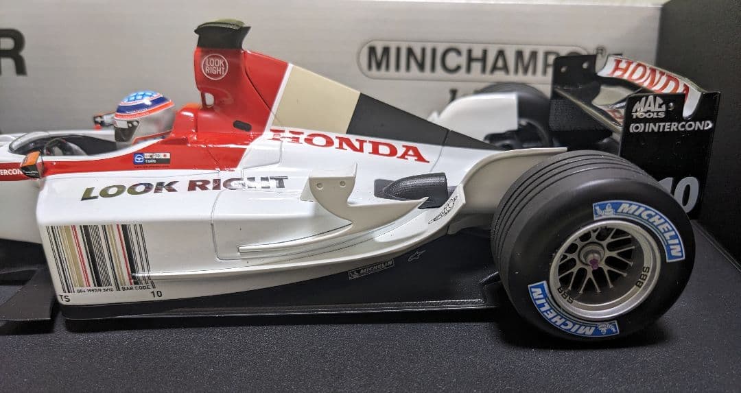 ミニチャンプス B・A・R HONDA SHOWCAR 2004 Ｔ.SATO