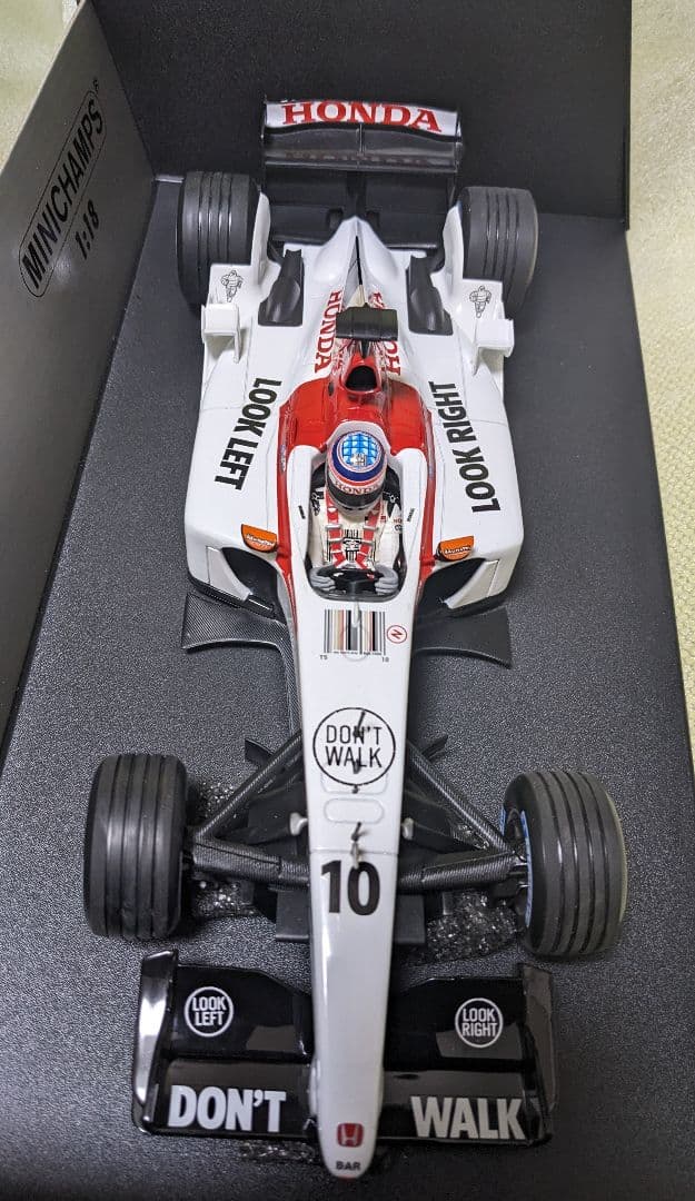 ミニチャンプス B・A・R HONDA SHOWCAR 2004 Ｔ.SATO