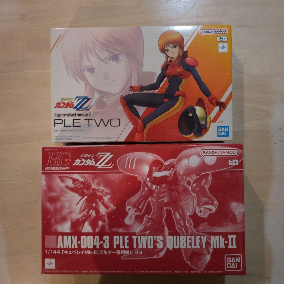 プルツー Figure-rise Standard + HG キュベレイMk-Ⅱ