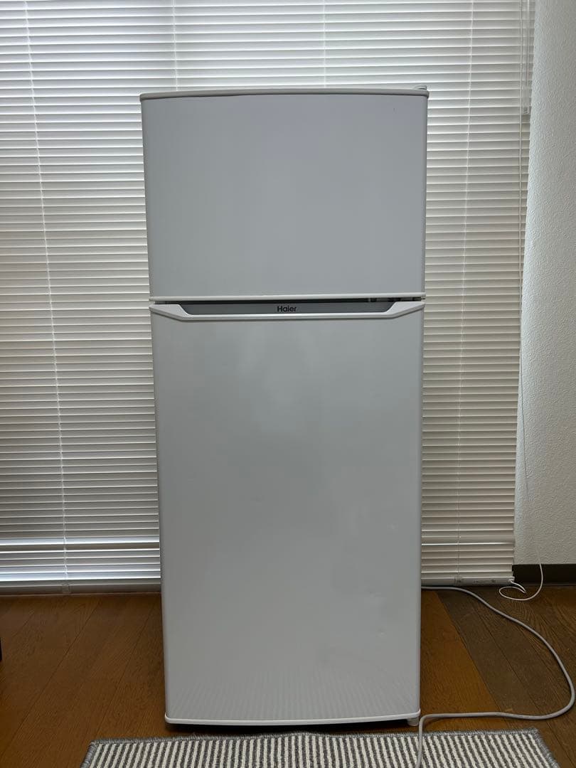 【送料込み】ハイアール 小型冷蔵庫 130L 2ドア ホワイト JR-N130A