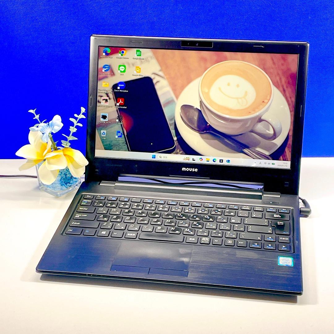 即利用OK！小型軽量✨Windows11✨快速SSD✨カメラ付ノートパソコン