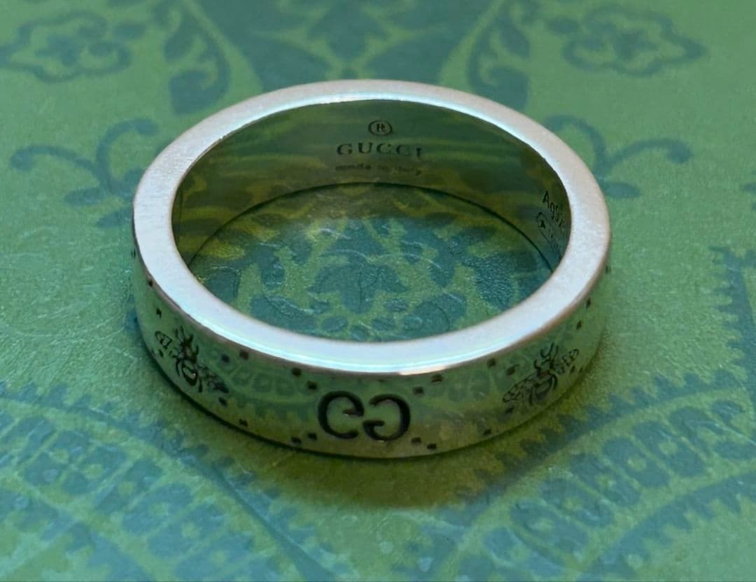 【付属品完備】GUCCI 蜂モチーフリング 18号