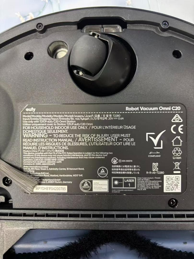 訳あり　Anker Eufy Robot Vacuum Omni C20