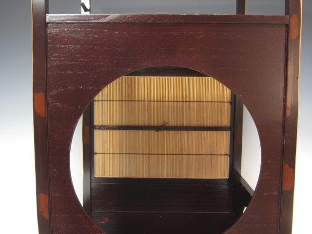 ★　駒沢利斎　吉野棚　裏千家　十五代　淡々斎の花押がございます★x430