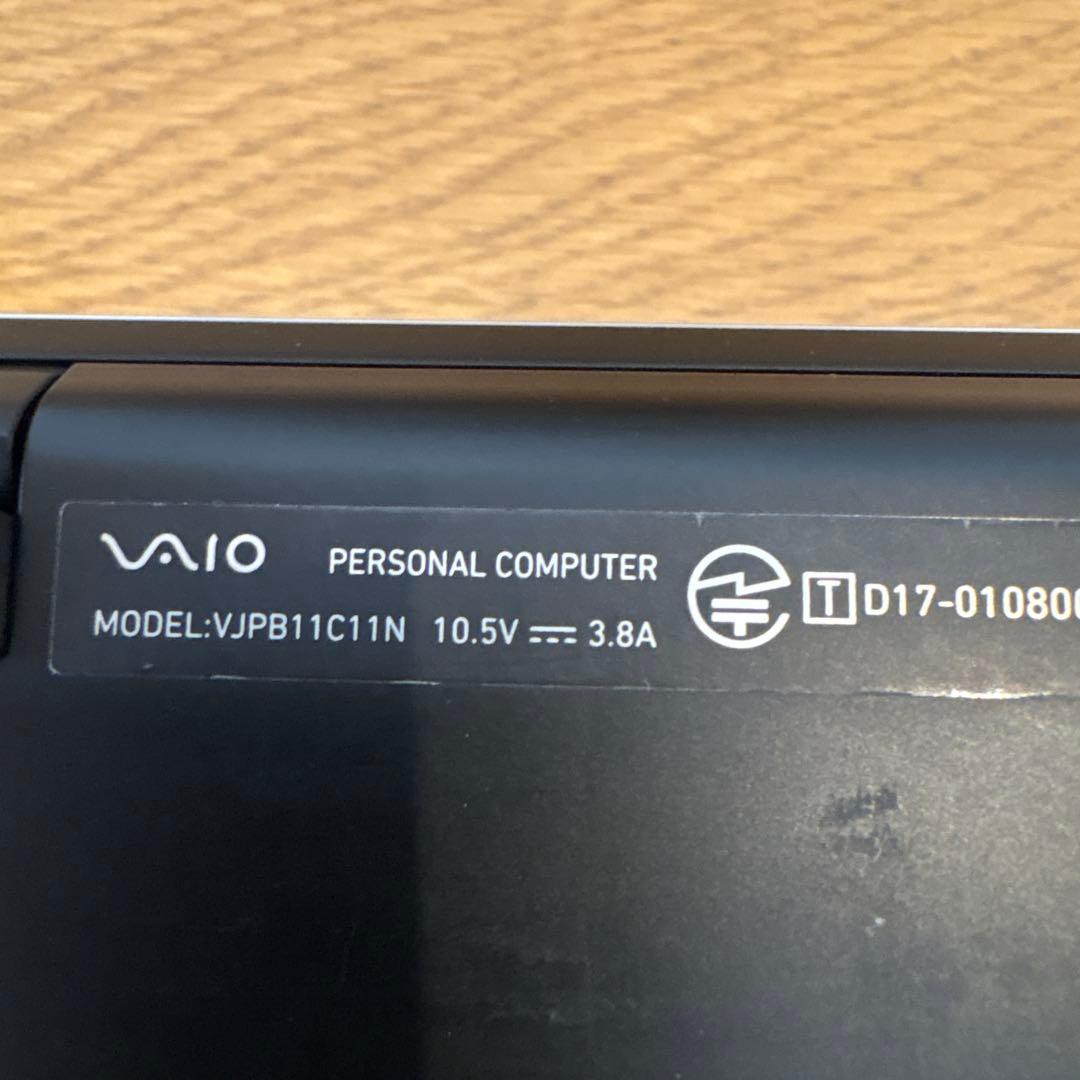 Windowsノート本体 SONY VAIO VJPB11C11N Core i3-6100U Win11