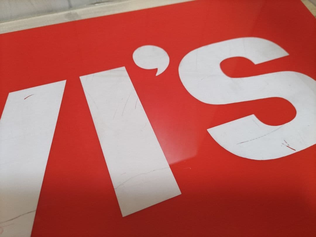 LEVI'S　リーバイス アクリルボード 非売品