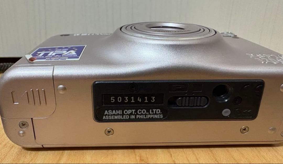 【動作確認済】　PENTAX 120SW ピンク　 コンパクトフィルムカメラ