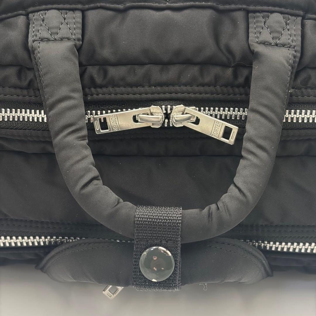 ポーター タンカー 3way ブリーフケース リュック 2層 黒 ナイロン A4